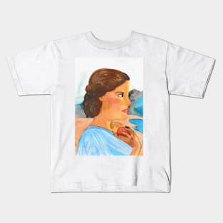 Persephone - Blue Palette Kids T-Shirt